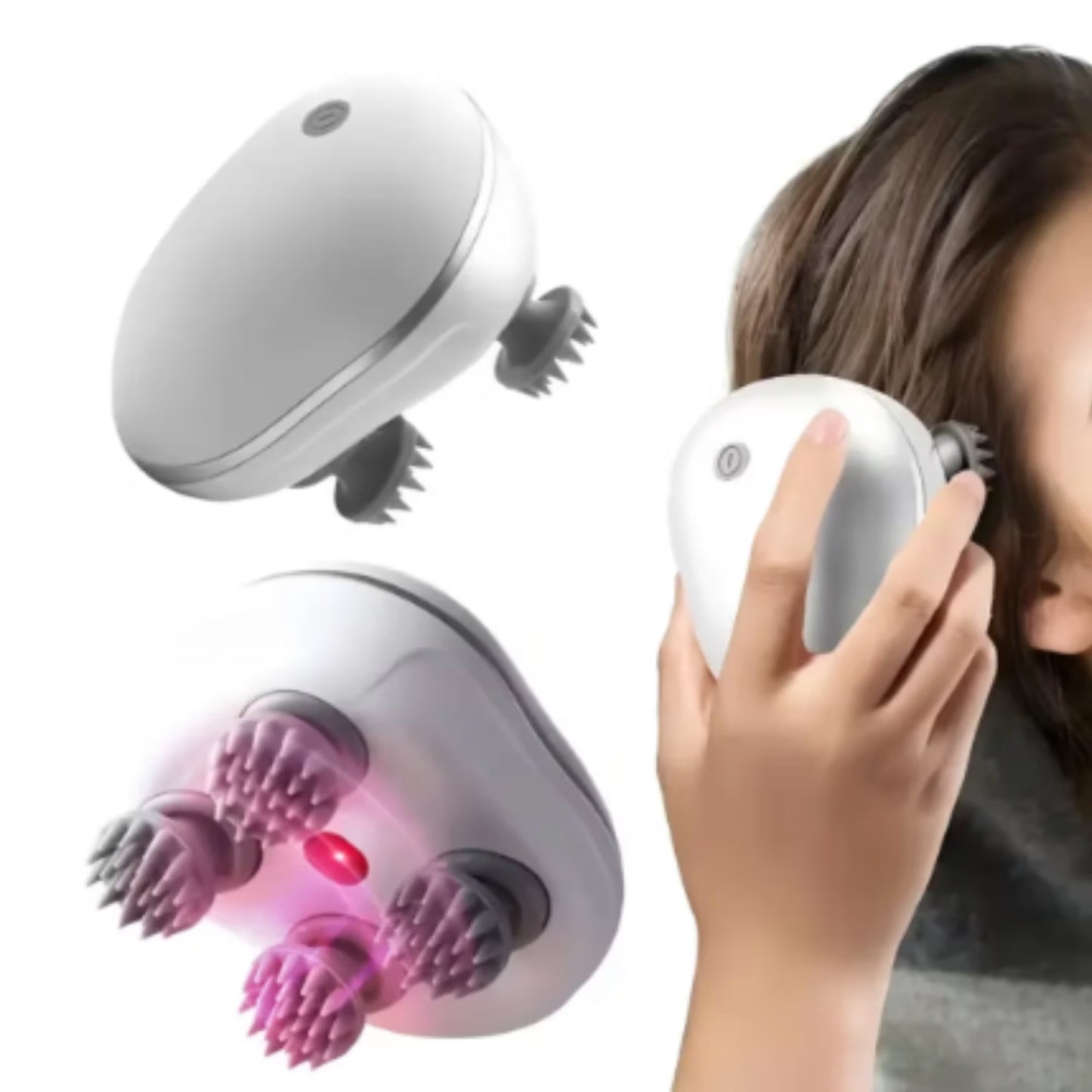 2 in 1 Scalp Massager
