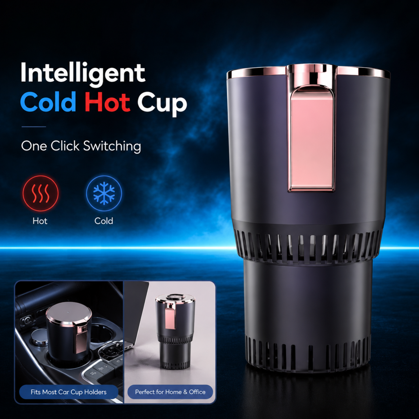 Auto Hot & Cold Car Cup Holder