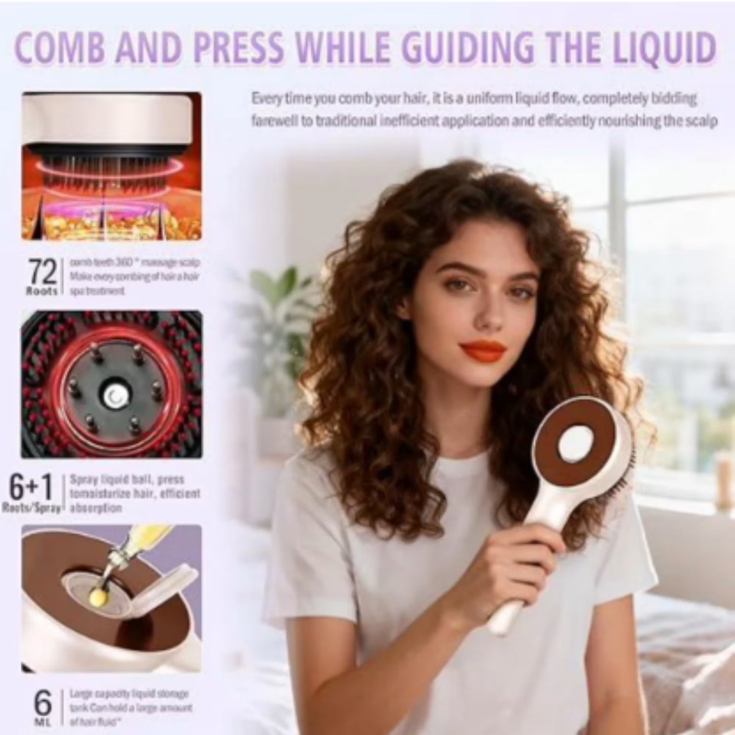 Cordless Electric Head Massager