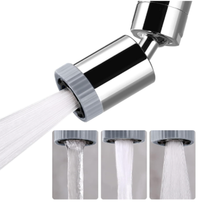 3-function Faucet Nozzle,360° Big Angle Rotate Kitchen Sink