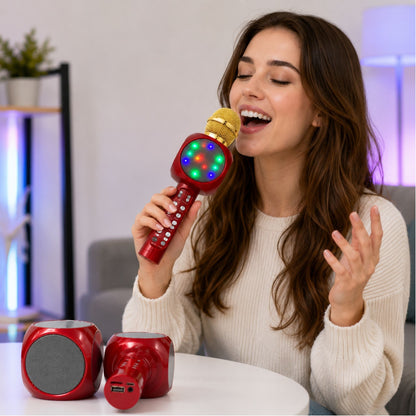 Wireless Karaoke Microphone Speaker with Bluetooth