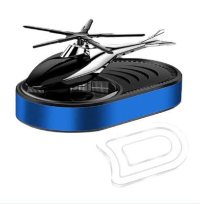 Solar Helicopter Car Perfume