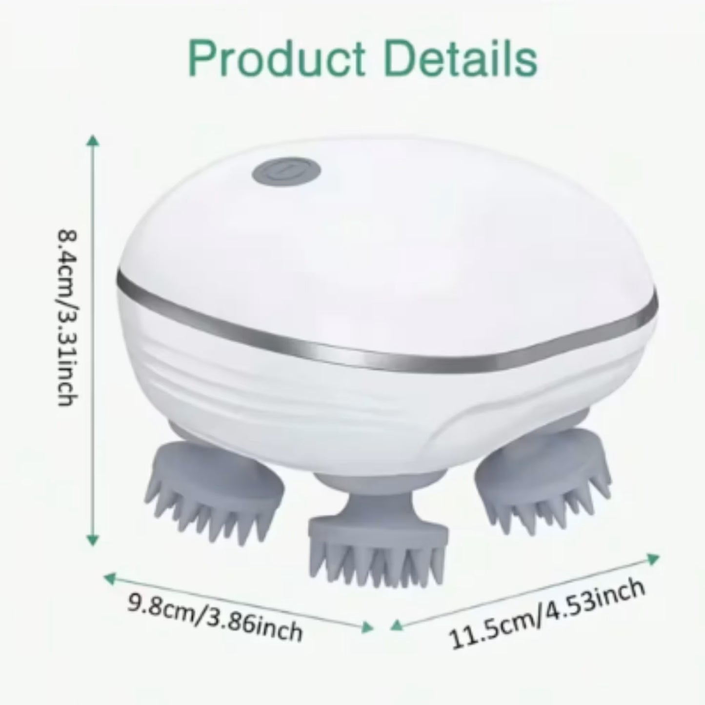 2 in 1 Scalp Massager
