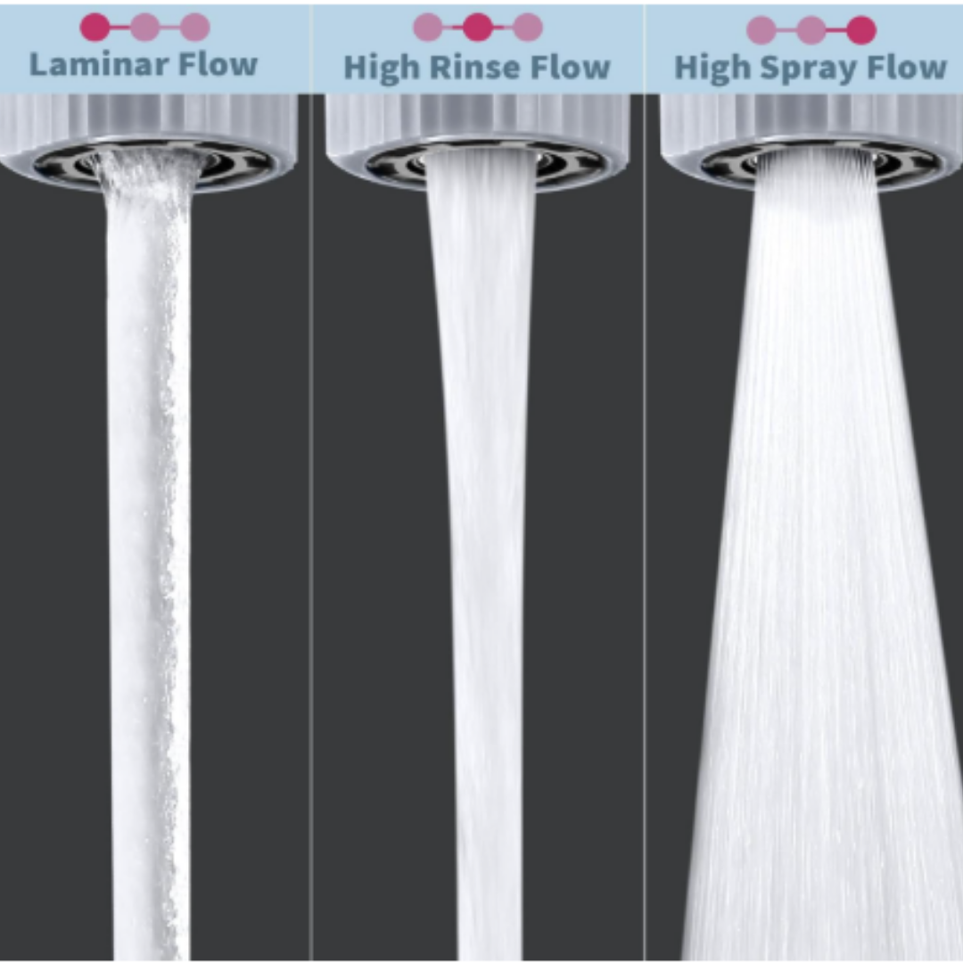 3-function Faucet Nozzle,360° Big Angle Rotate Kitchen Sink