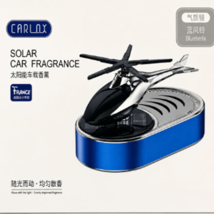 Solar Helicopter Car Perfume
