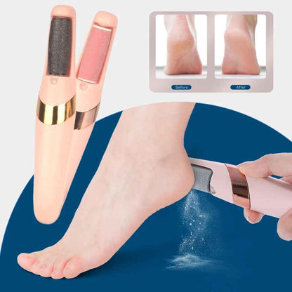 Electric Pedicure Foot File Callus Remover – Smooth & Soft Feet Care Tool