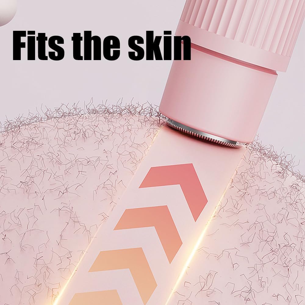 Double Head Electric Shaver – Portable USB Rechargeable Hair Remover for Women