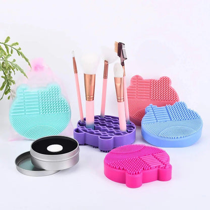 Makeup Dry Cleaned Quick Color Removal Sponge Scrubber Tool
