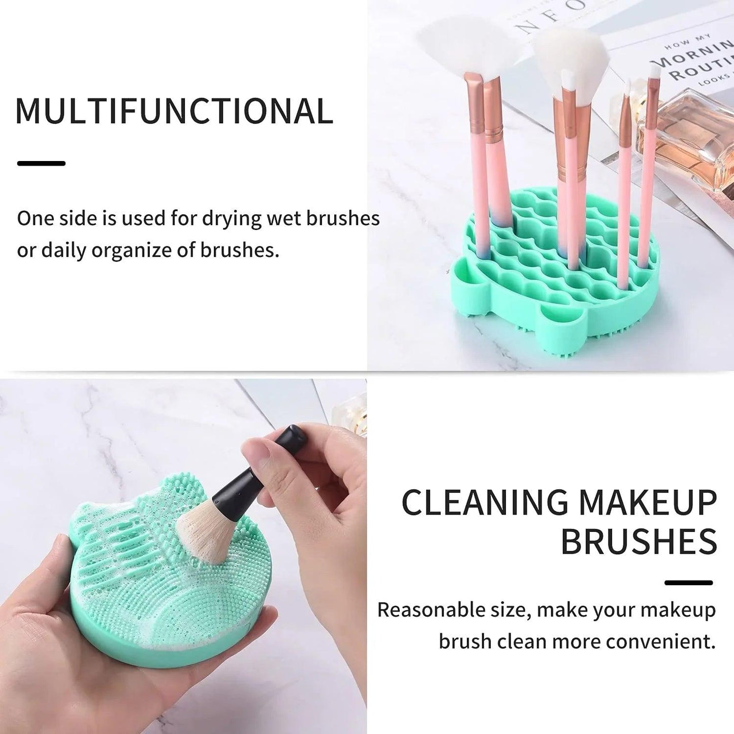 Makeup Dry Cleaned Quick Color Removal Sponge Scrubber Tool
