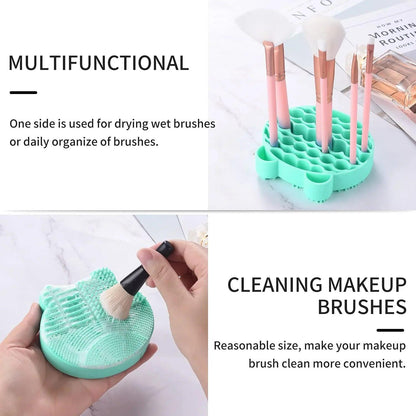 Makeup Dry Cleaned Quick Color Removal Sponge Scrubber Tool