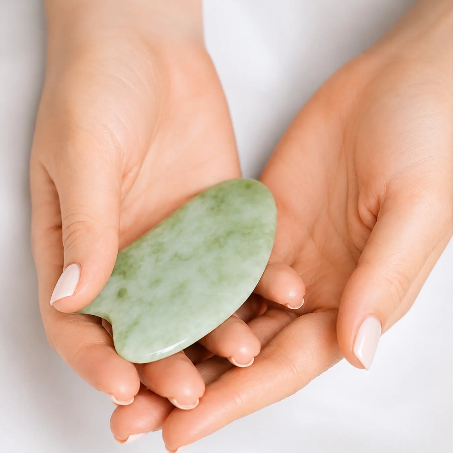 Beauty jade scraping