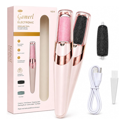 Electric Pedicure Foot File Callus Remover – Smooth & Soft Feet Care Tool