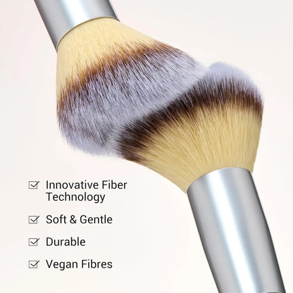 Jessup Makeup Brushes Set 7pcs Dual Ended