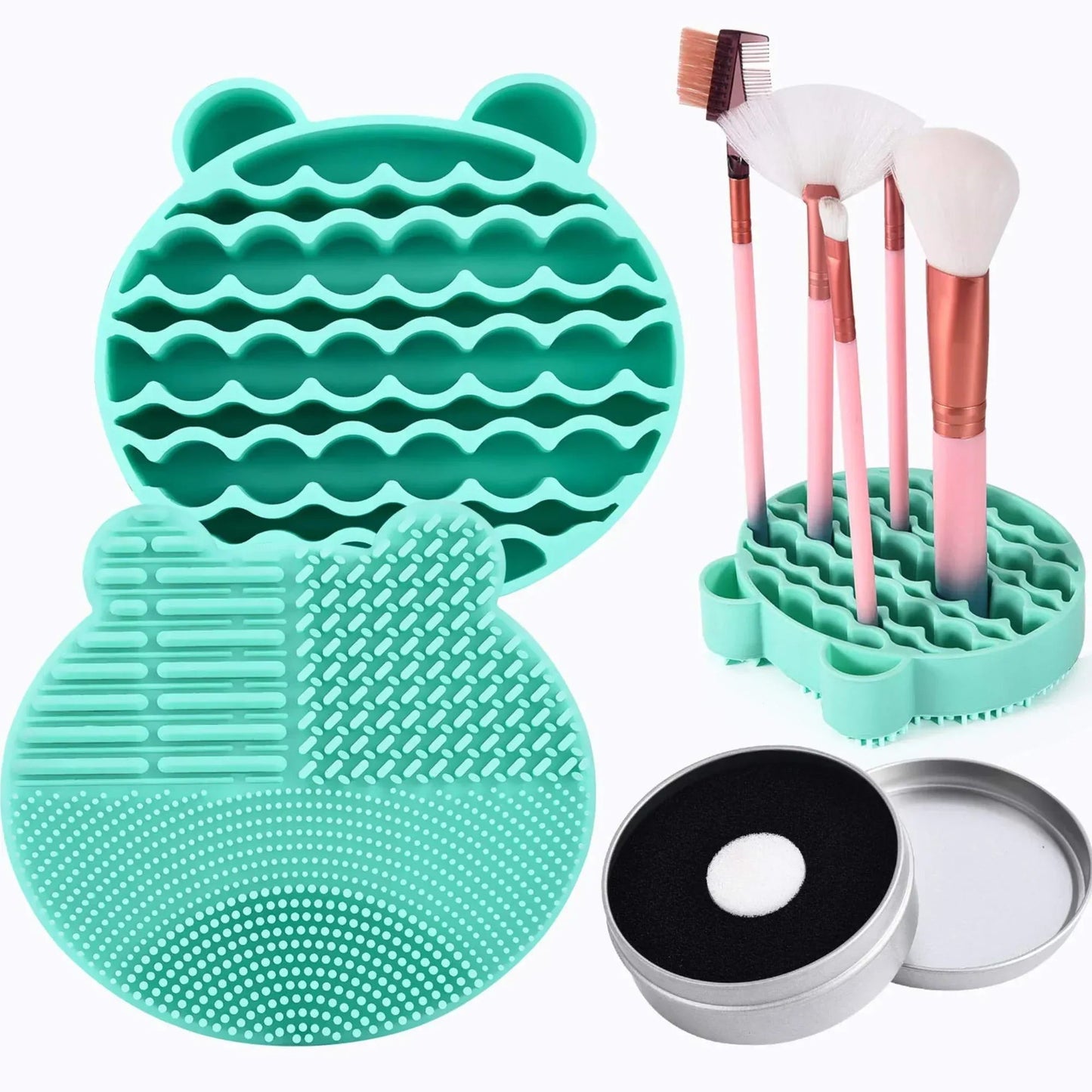 Makeup Dry Cleaned Quick Color Removal Sponge Scrubber Tool